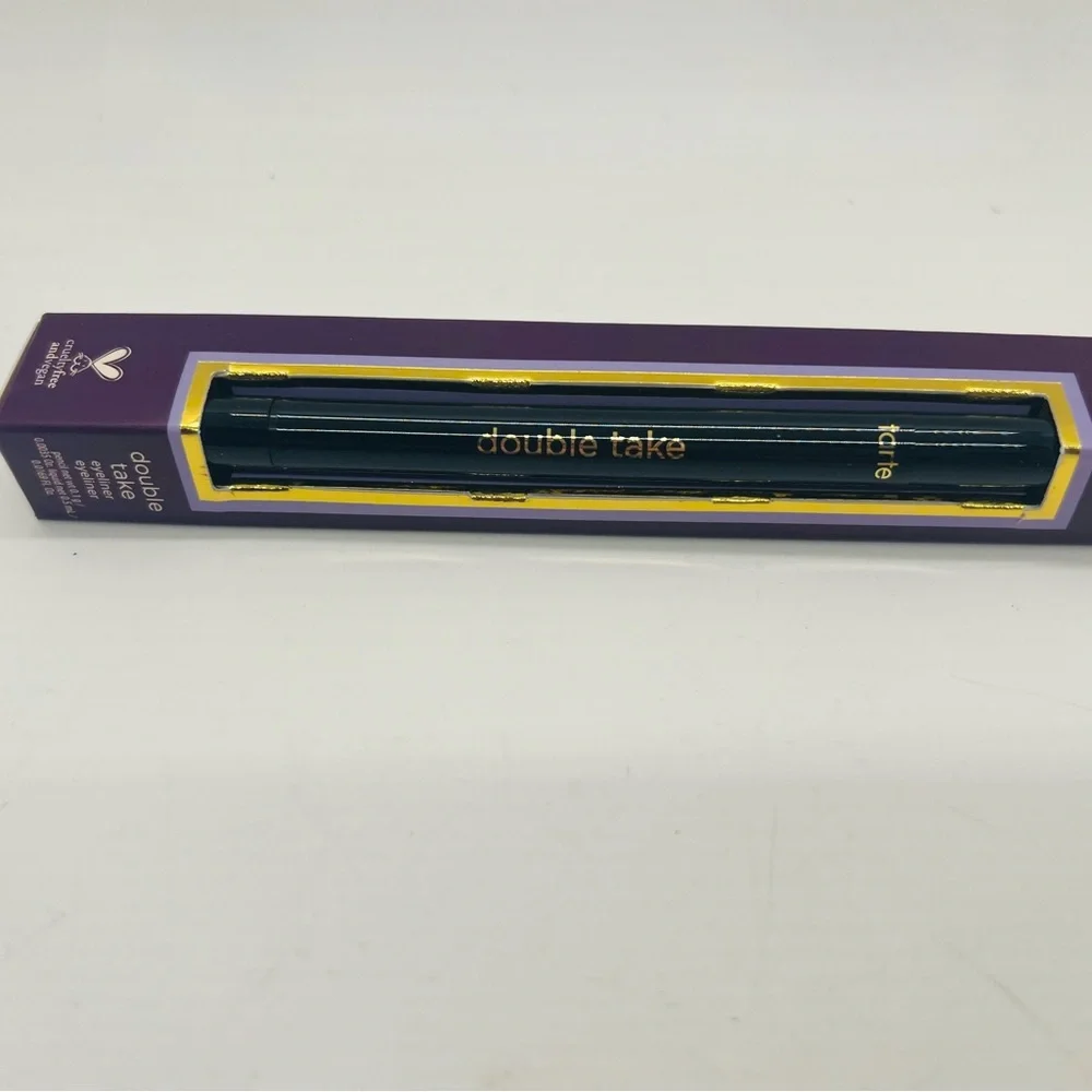 NWT Tarte Double Take Black Precision Eyeliner for Flawless Definition